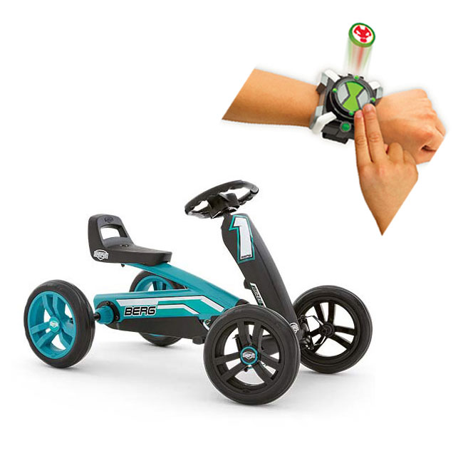 Kart Berg Buzzy Racing + Ceas Ben 10 Omnitrix