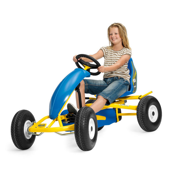 BERG Toys Kart cu pedale City Cyclo AF + Cadou Tricou Splat Planet